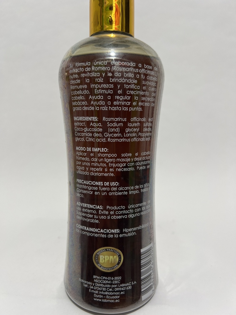 ROMERO SHAMPOO 500ML LABMAC