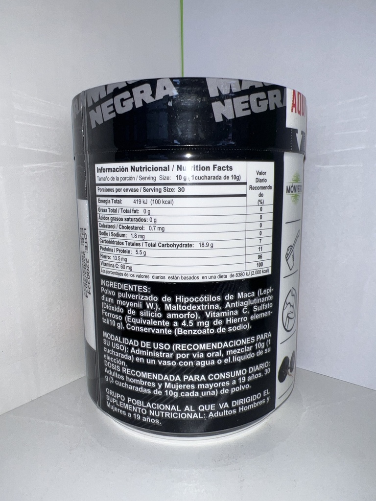 MACA NEGRA 300GR MONVERD