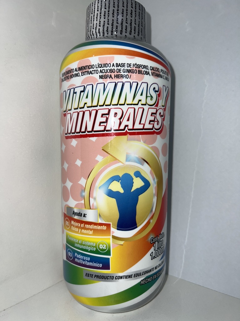 VITAMINAS Y MINERALES MONVERD 1 LITRO