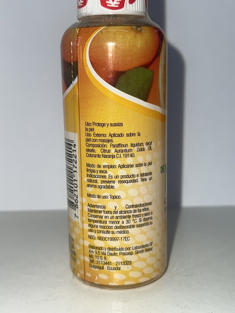 ACEITE DE NARANJA 120ML SPRAY GF