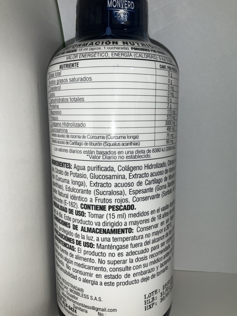 COLAGENO AMERICANO 1 LITRO MONVERD