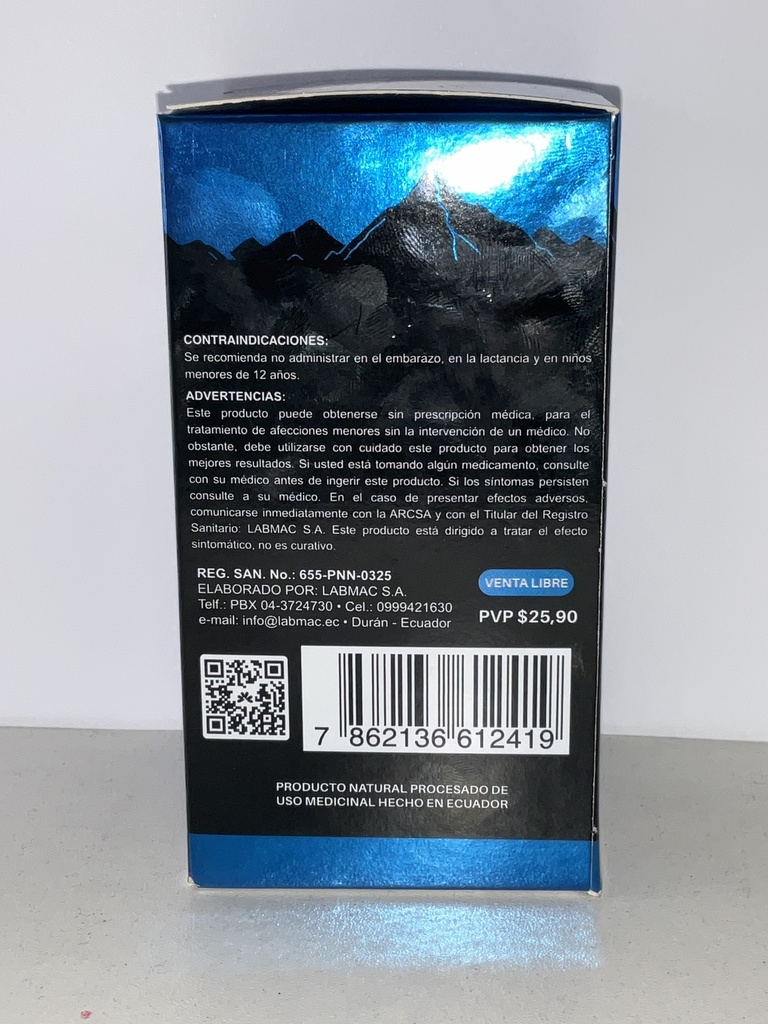 SHILAJIT 500GR 60 CÁPSULAS LABMAC