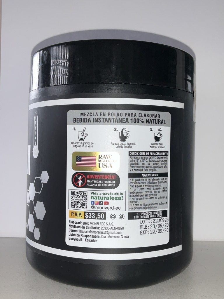 COLLAGEN POTENS 400GR MONVERD