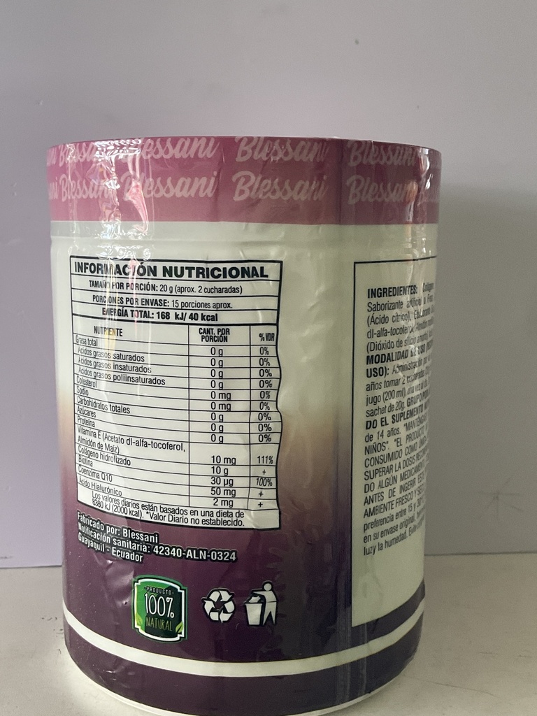 COLLAGEN BIOTINA 300GR BLESSANI