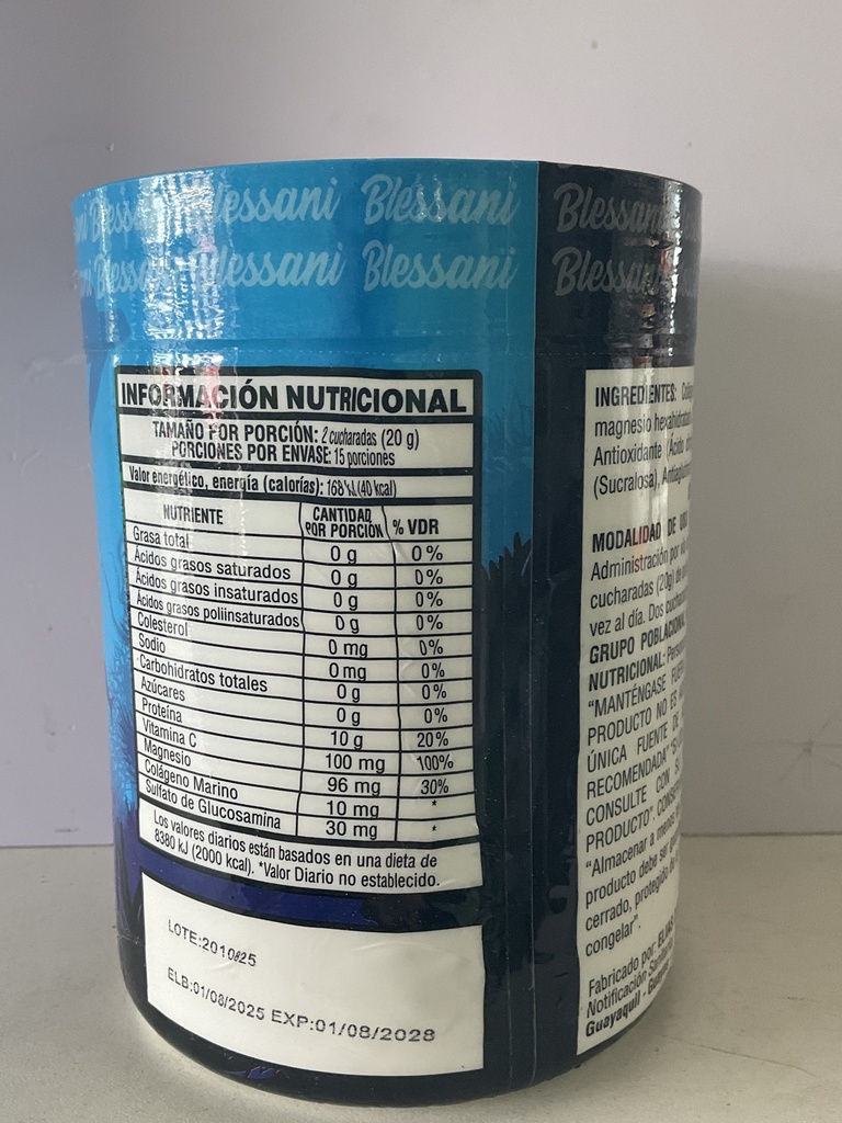 COLAGENO MARINO 300GR BLESSANI