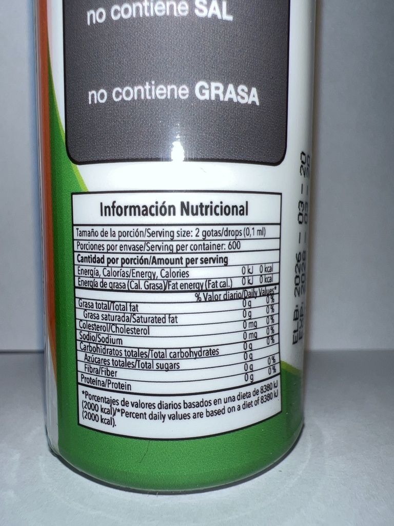ENDULZANTE SIN CALORIAS EN GOTAS FIT DIET 60ML QUANTUM