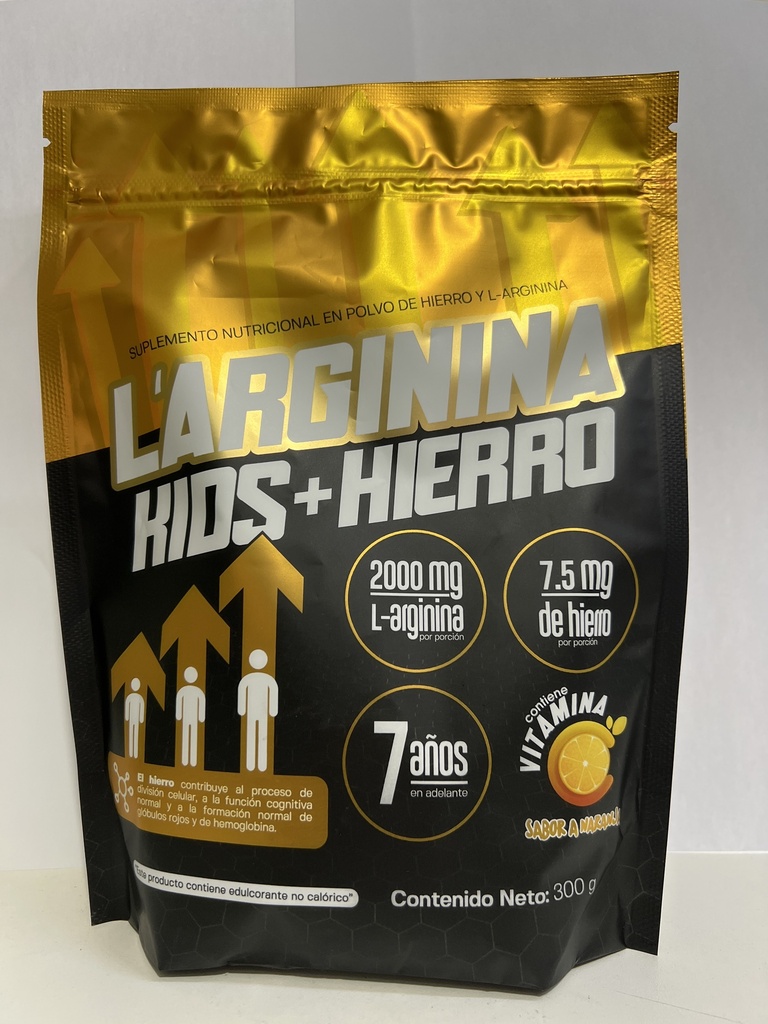 L-ARGININA KIDS + HIERRO DOY PACK 300 GR QUANTUM