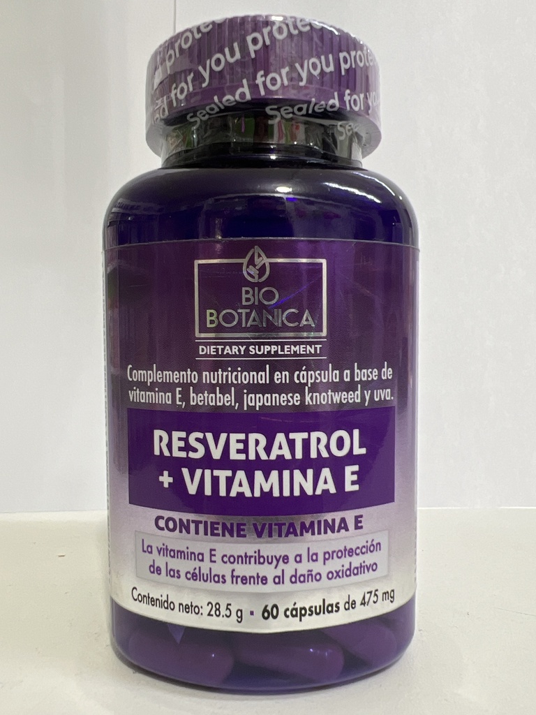 RESVERATROL MAS VITAMINA E 60 CAPSULAS QUANTUM