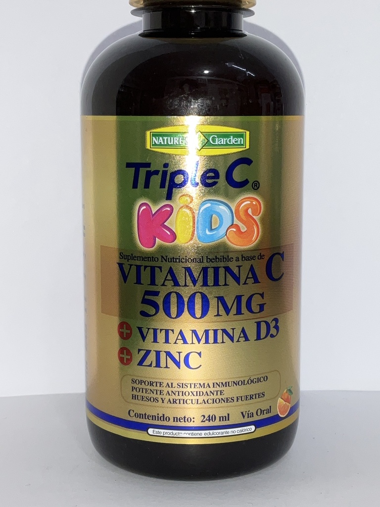 JARABE TRIPLE C KIDS 240ML NATURES GARDEN