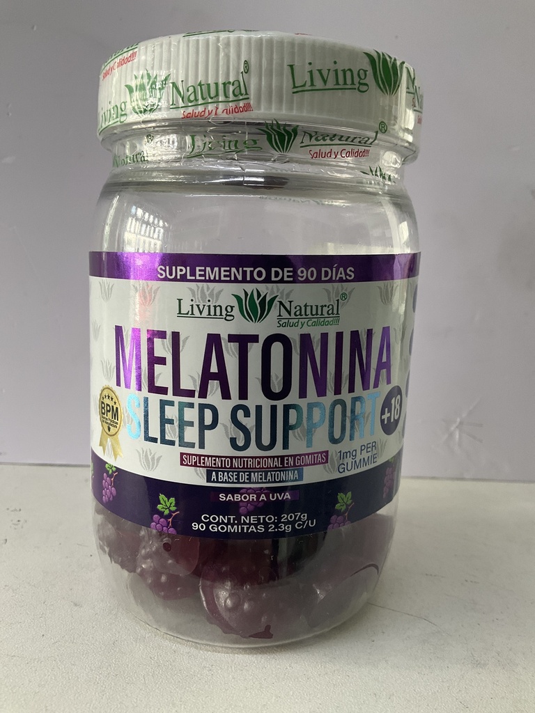 MELATONINA EN GOMITAS 90 LIVING NATURAL