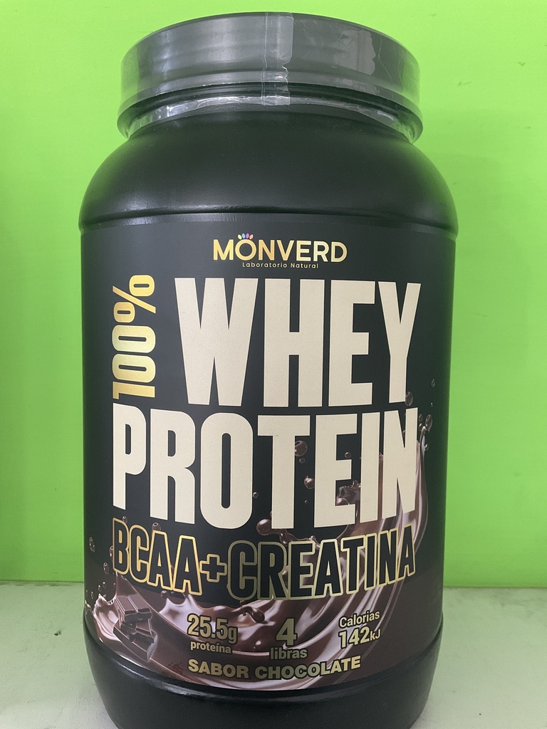 WHEY PROTEIN CHOCOLATE 4LB MONVERD