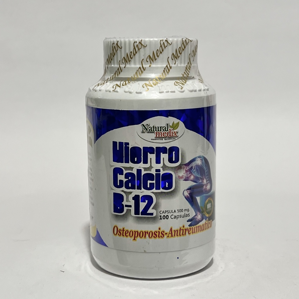 HIERRO, CALCIO Y B12 NATURAL MEDIX