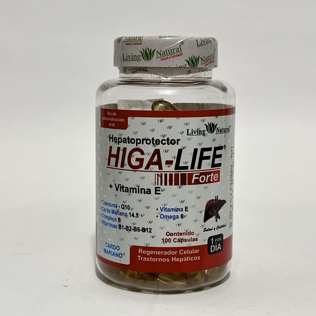 HIGA LIFE FORTE CAPSULAS LIVING NATURAL