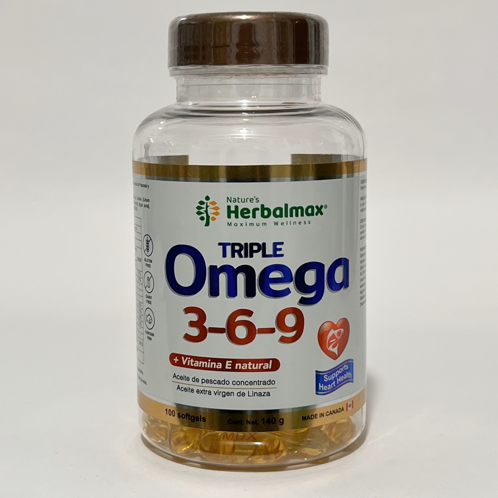 TRIPLE OMEGA 3-6-9 HERBALMAX