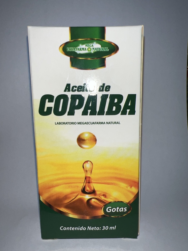 ACEITE COPAIBA GOTAS 30ML ECUAFARMA
