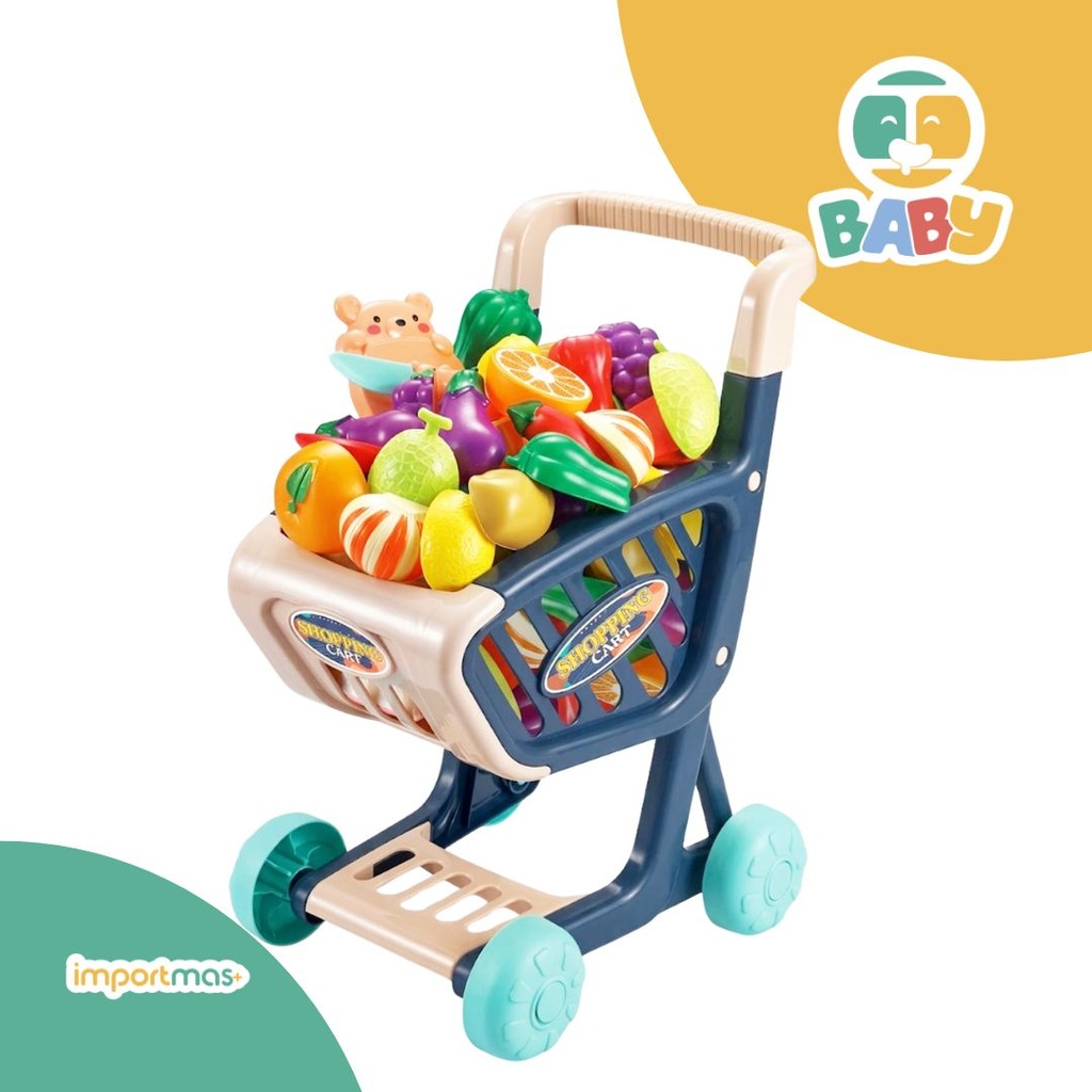 COCHE DE SUPERMERCADO BABY