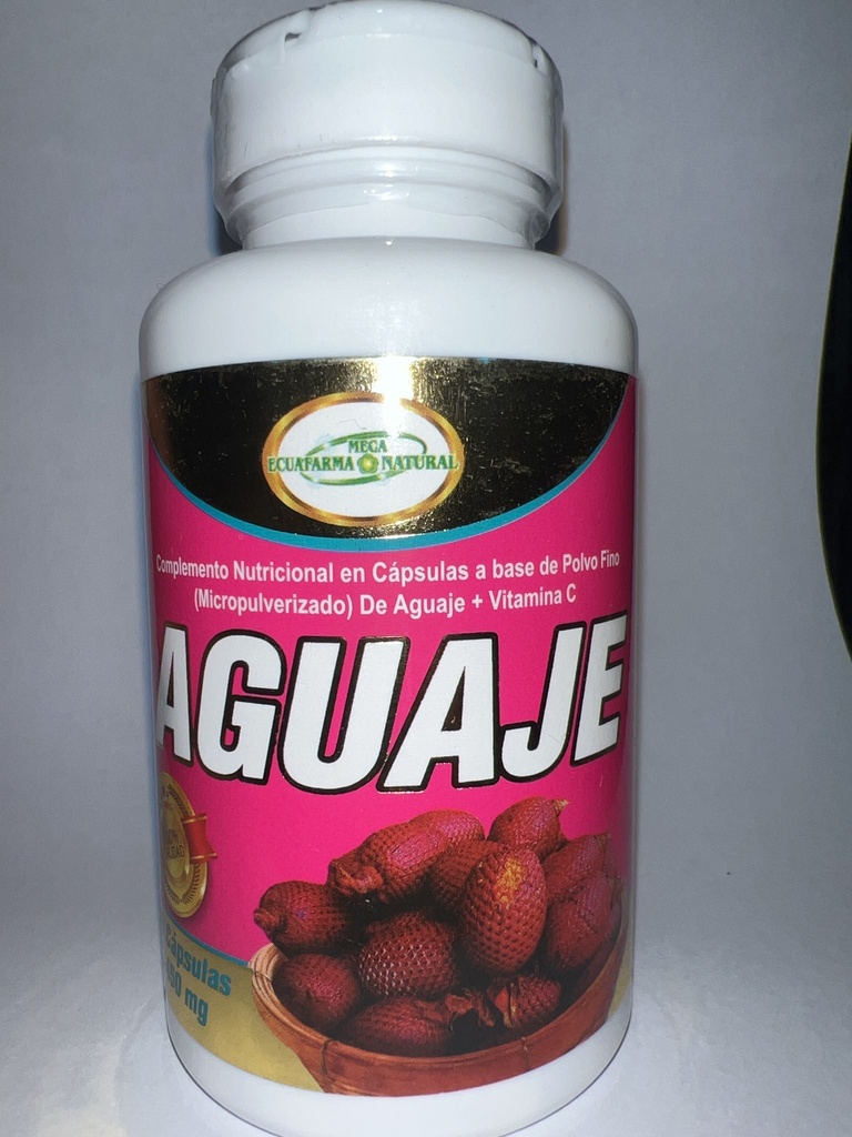 AGUAJE CAPSULAS 450 MG X 100 ECUAFARMA