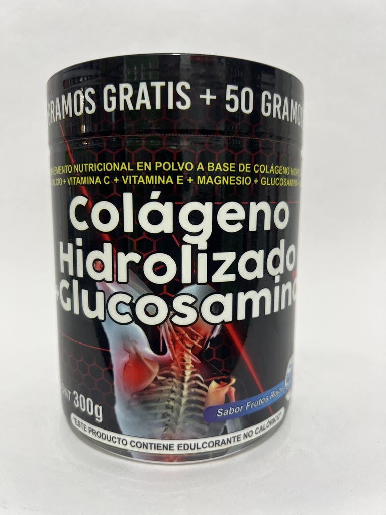 COLAGENO GLUCOSAMINA ROJO 300GR MONVERD