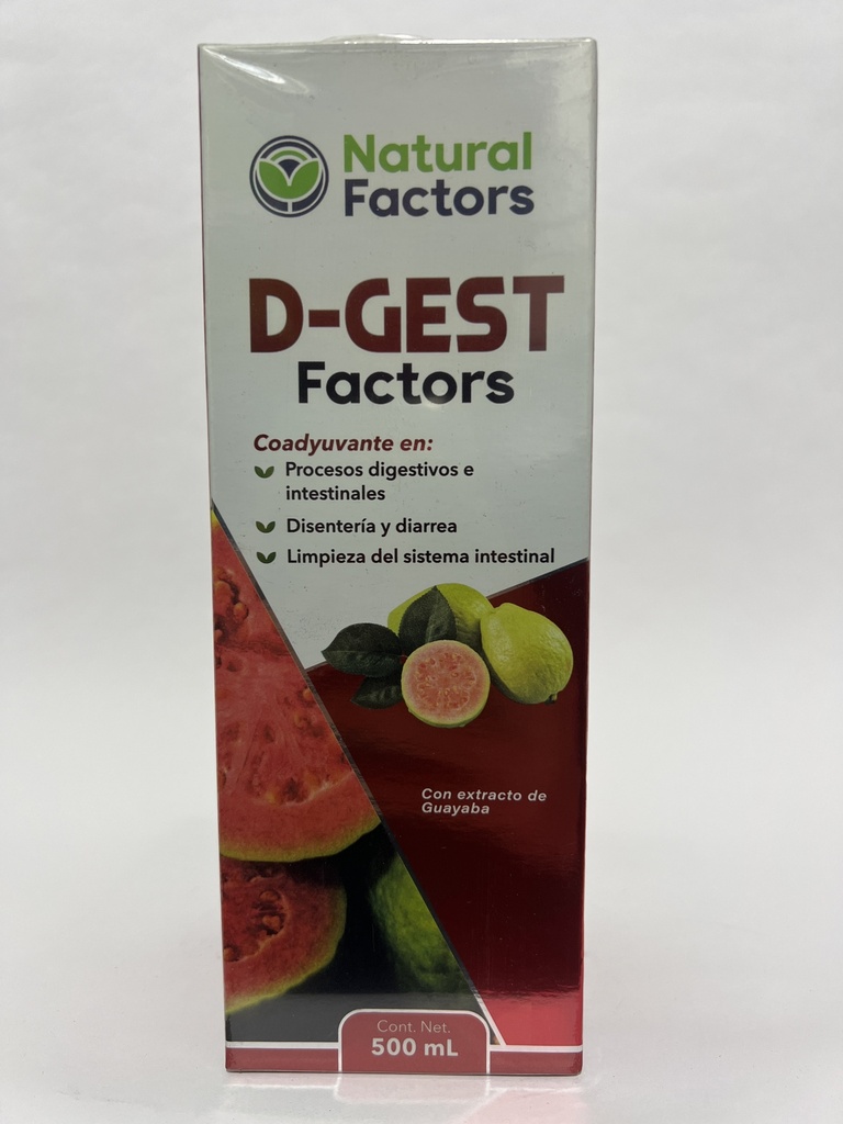 D-GEST FACTORS JARABE 500ML NATURAL FACTORS