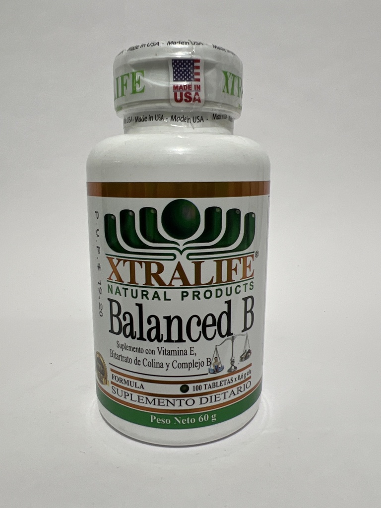 BALANCED B 100 CAPS XTRALIFE