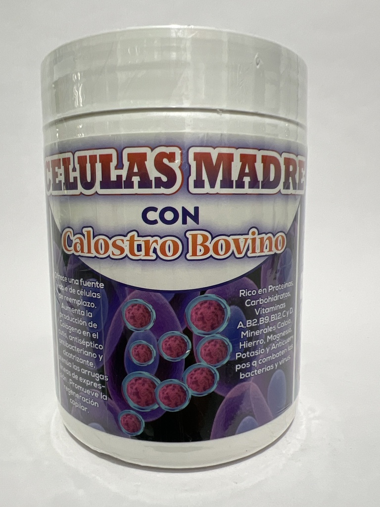 CELULAS MADRE CON CALOSTRO BOVINO 500GR