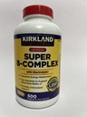 SUPER B-COMPLEX 500 TABLETAS KIRKLAND