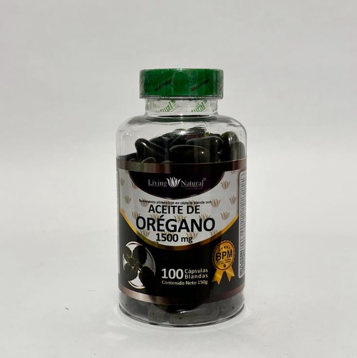 ACEITE DE OREGANO x 100 LIVING NATURAL