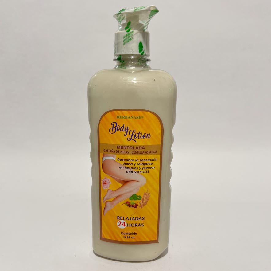 BODY LOTION CREMA PARA LAS VARICES 