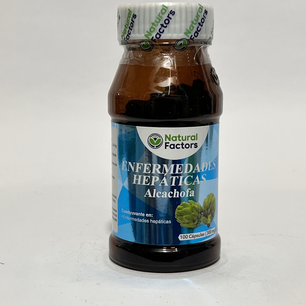 ENFERMEDADES HEPATICAS ALCACHOFA CAPSULAS NATURAL FACTOR 