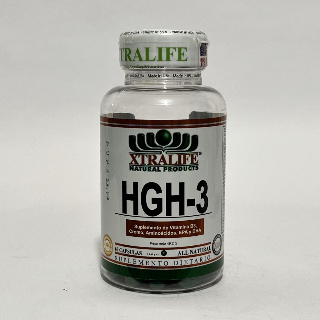 HGH 3 60 CAPULAS EXTRALIFE