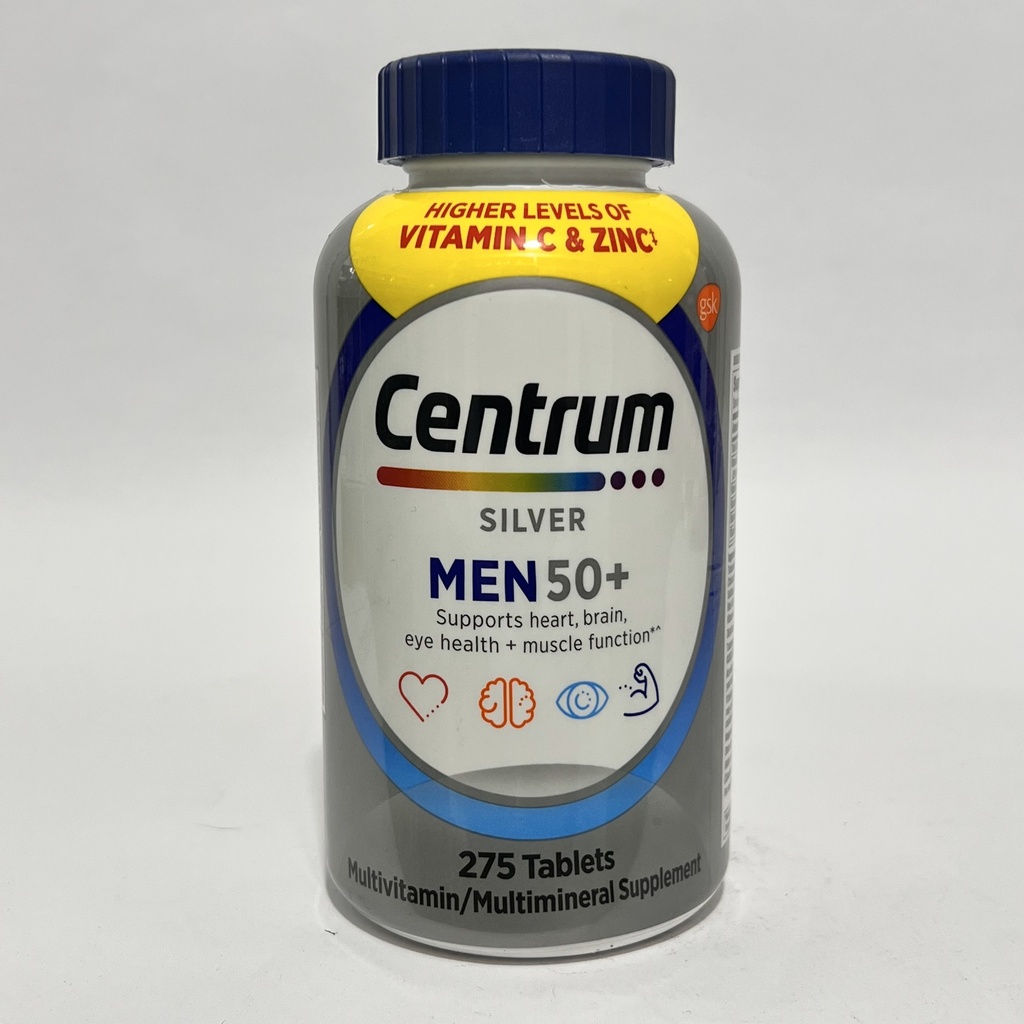 MEN 50+ MULTIVITAMINICO AMERICANO CENTRUM