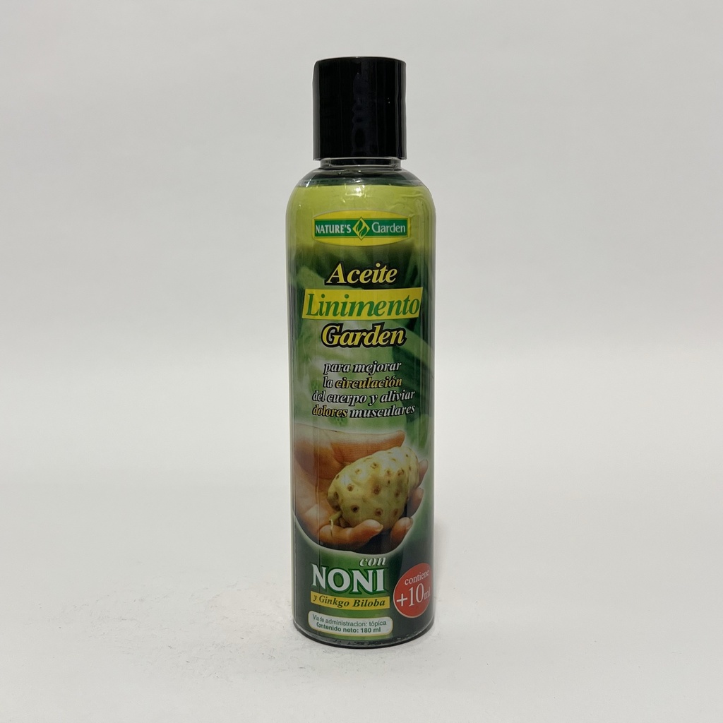NONI ACEITE LINIMENTO GARDEN NATURAL GARDEN 