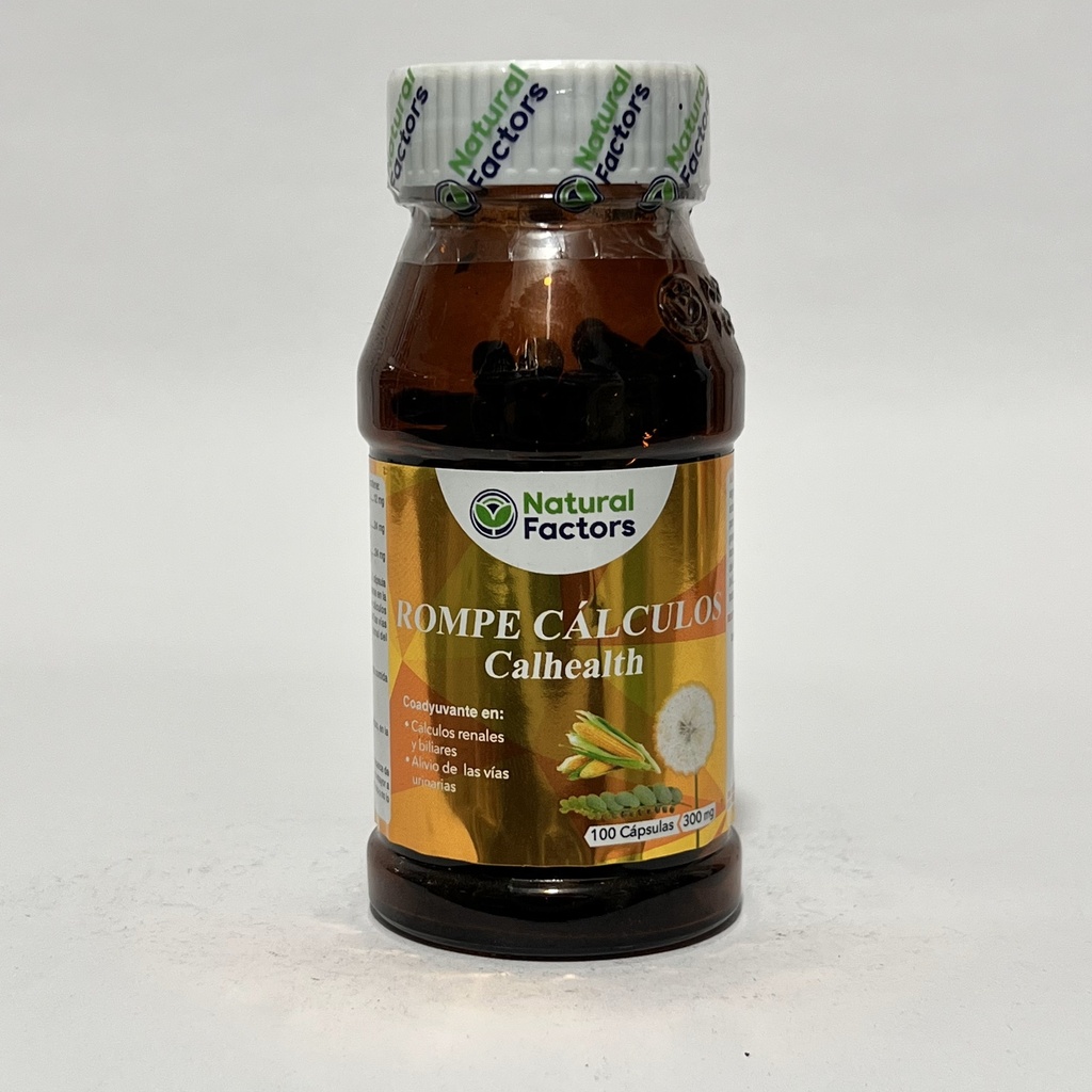 ROMPE CALCULOS CALHEALTH CAPSULAS NATURAL FACTORS