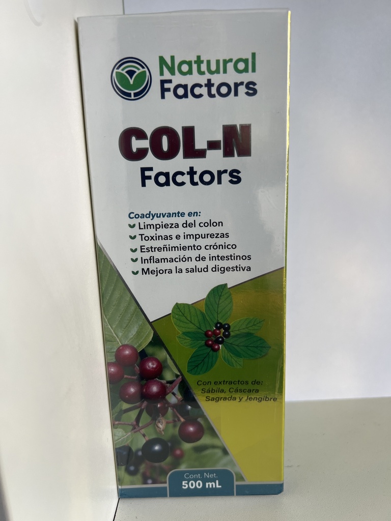 COLON FACTOR JARABE 500ml NATURAL FACTOR 