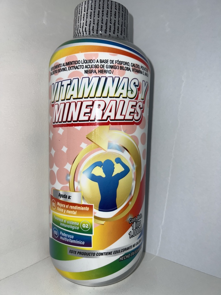 VITAMINAS Y MINERALES MONVERD 1 LITRO