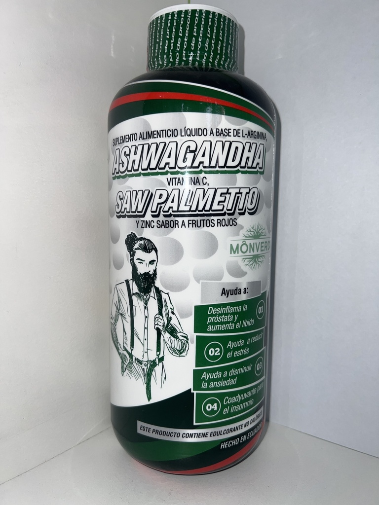 ASHWAGANDHA SAW PALMETO 1 LITRO MONVERD