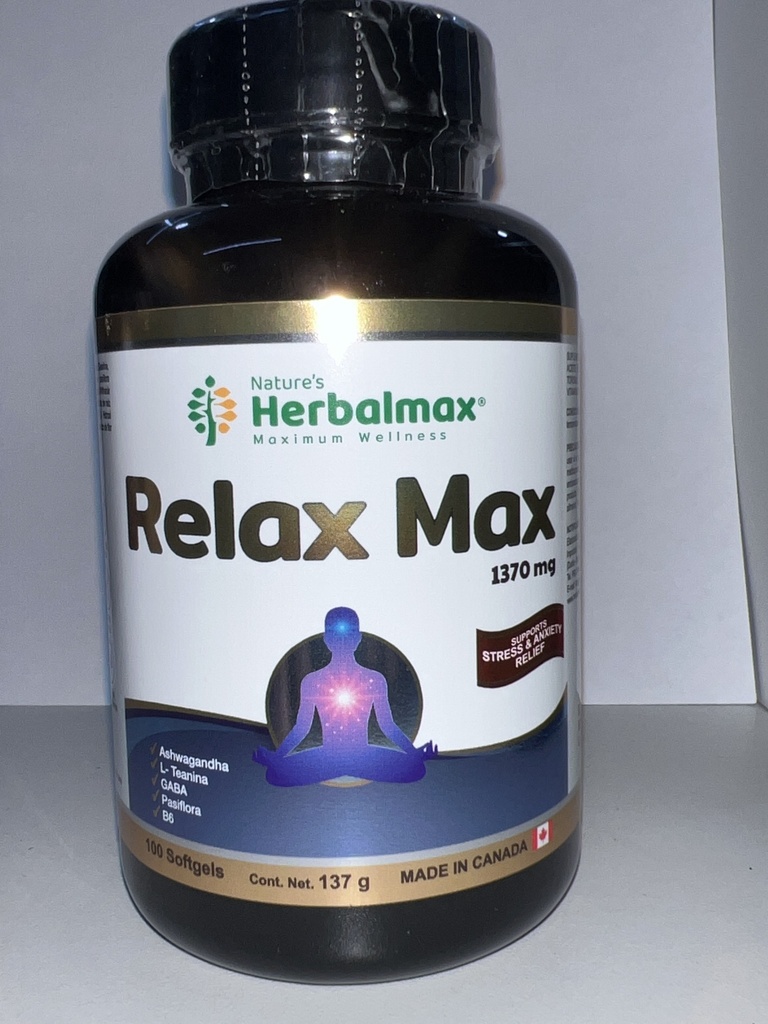 RELAX MAX X 100 CAPSULAS HERBALMAX