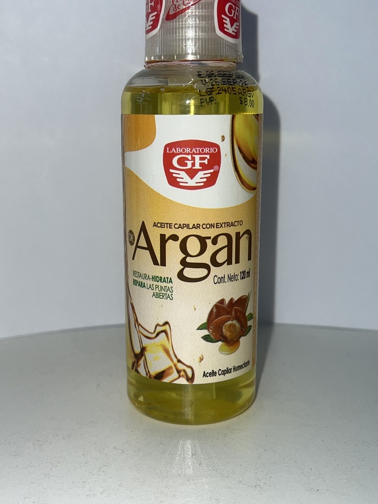 ACEITE DE ARGAN 120ML VALVULA GF