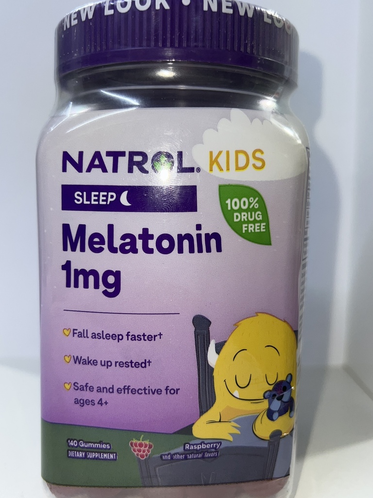 MELATONIN KIDS 140 GUMMIES NATROL