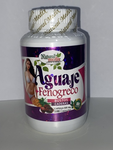AGUAJE + FENOGRECO MEDICINA NATURAL
