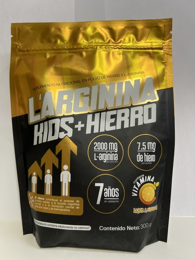 L-ARGININA KIDS + HIERRO DOY PACK 300 GR QUANTUM