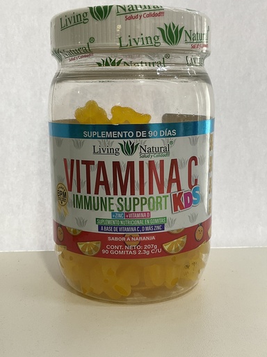 VITAMINA C KIDS 90 GOMITAS LIVING NATURAL