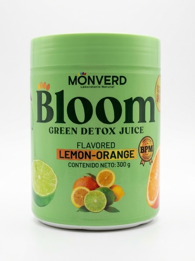 BLOOM-GREEN DETOX JUICE 300GR MONVERD