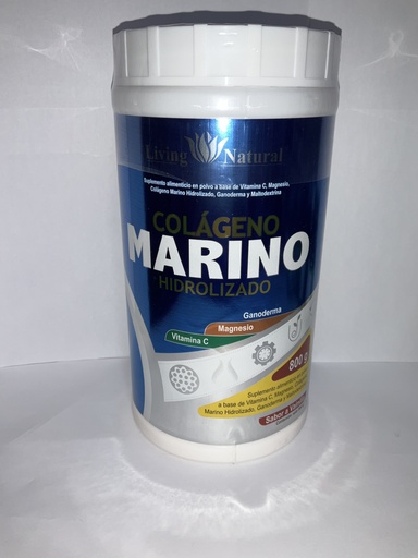 COLAGENO MARINO HIDROLIZADO 800GR LIVING NATURAL