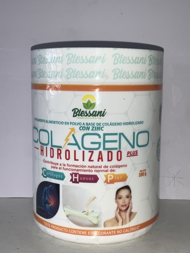 COLAGENO HIDROLIZADO BLANCO 300GR BLESSANI