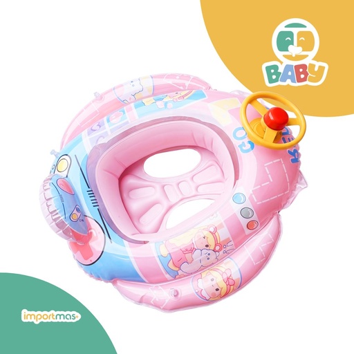 [23079-18] FLOTADOR ROSADO PARA PISCINA BABY