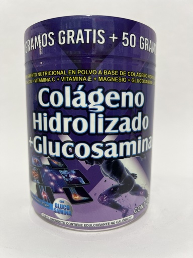 COLAGENO HIDROLIZADO MAS GLUCOSAMINA MORADO 300GR MONVERD