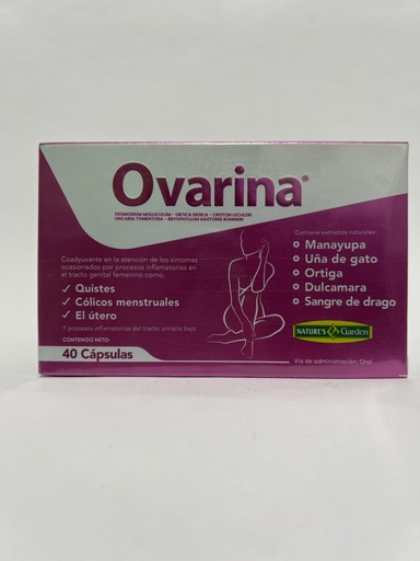 OVARINA 40 CAP NATURES GARDEN