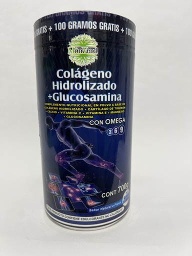 COLAGENO GLUCOSAMINA  AZUL 700GR MONVERD