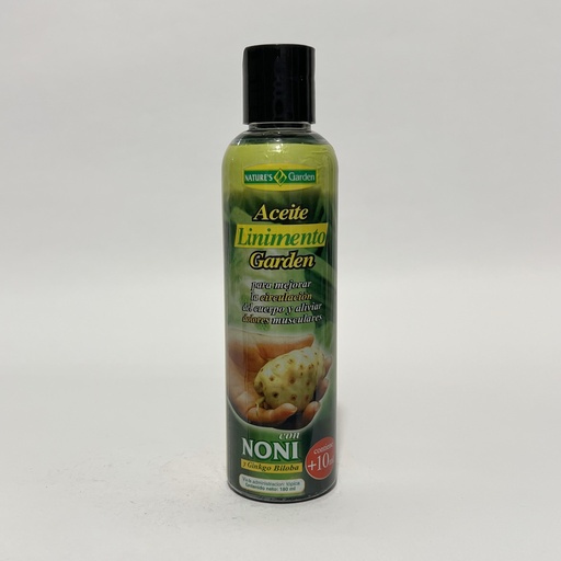 NONI LINIMENTO ACEITE NATURES GARDEN